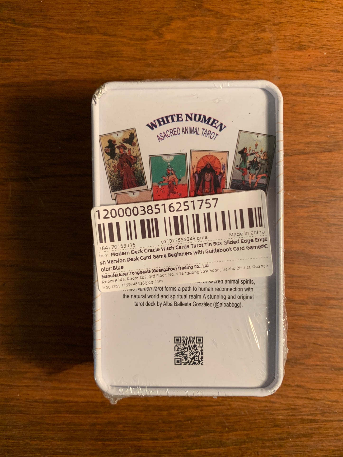 White Numen Sacred Animal Tarot