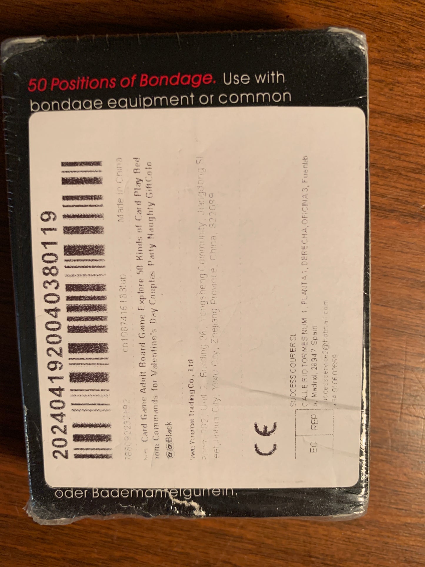 50 Positions of Bondage