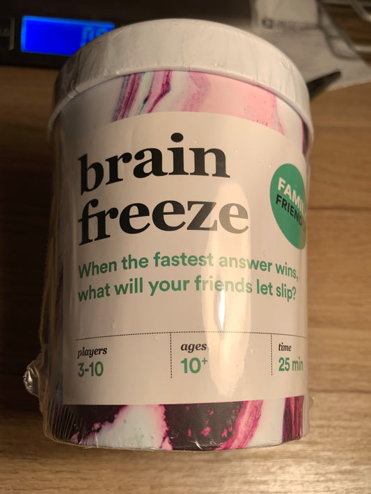 Brain Freeze Family Friendly