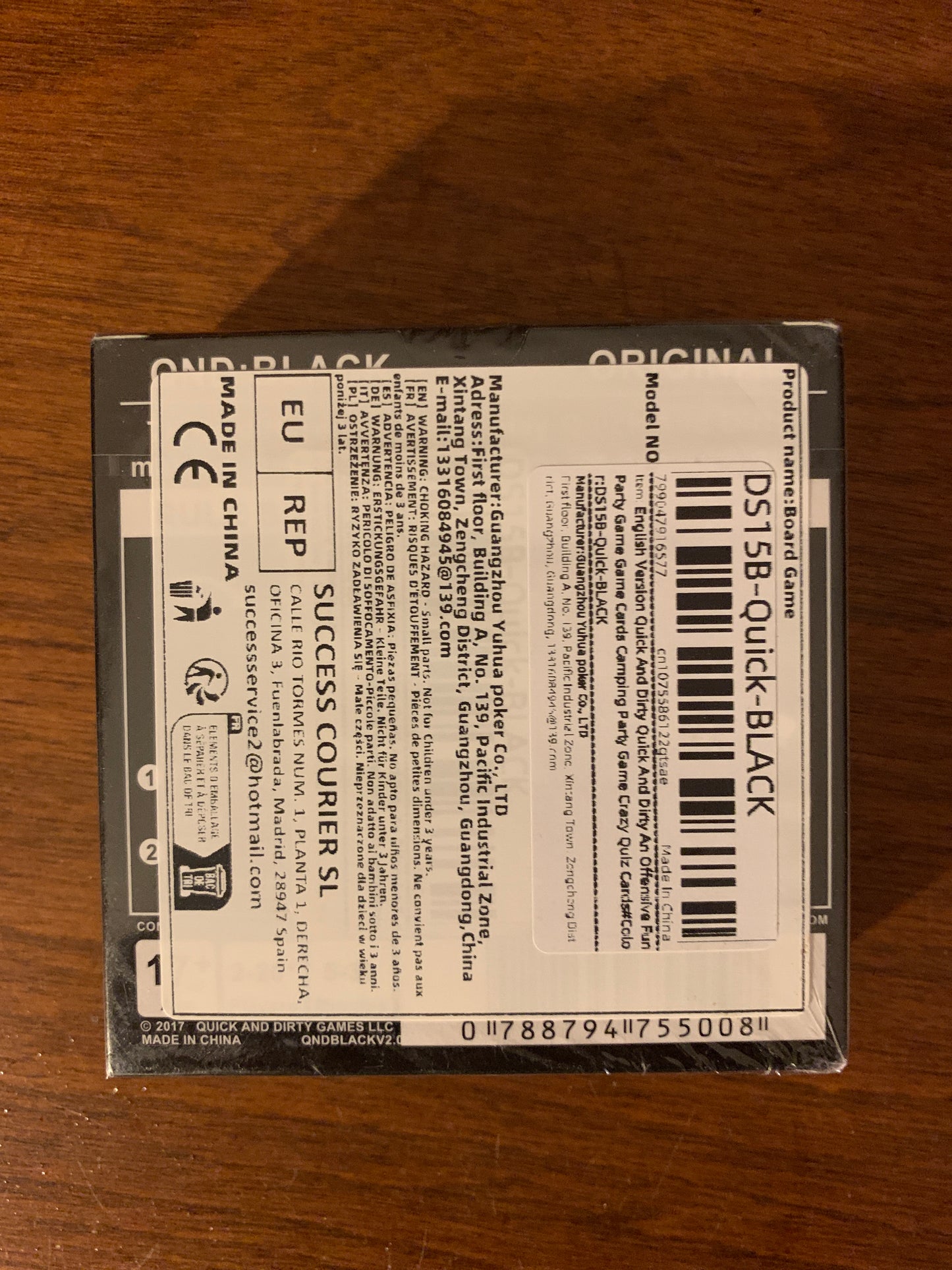 Quick and Dirty Original Edition