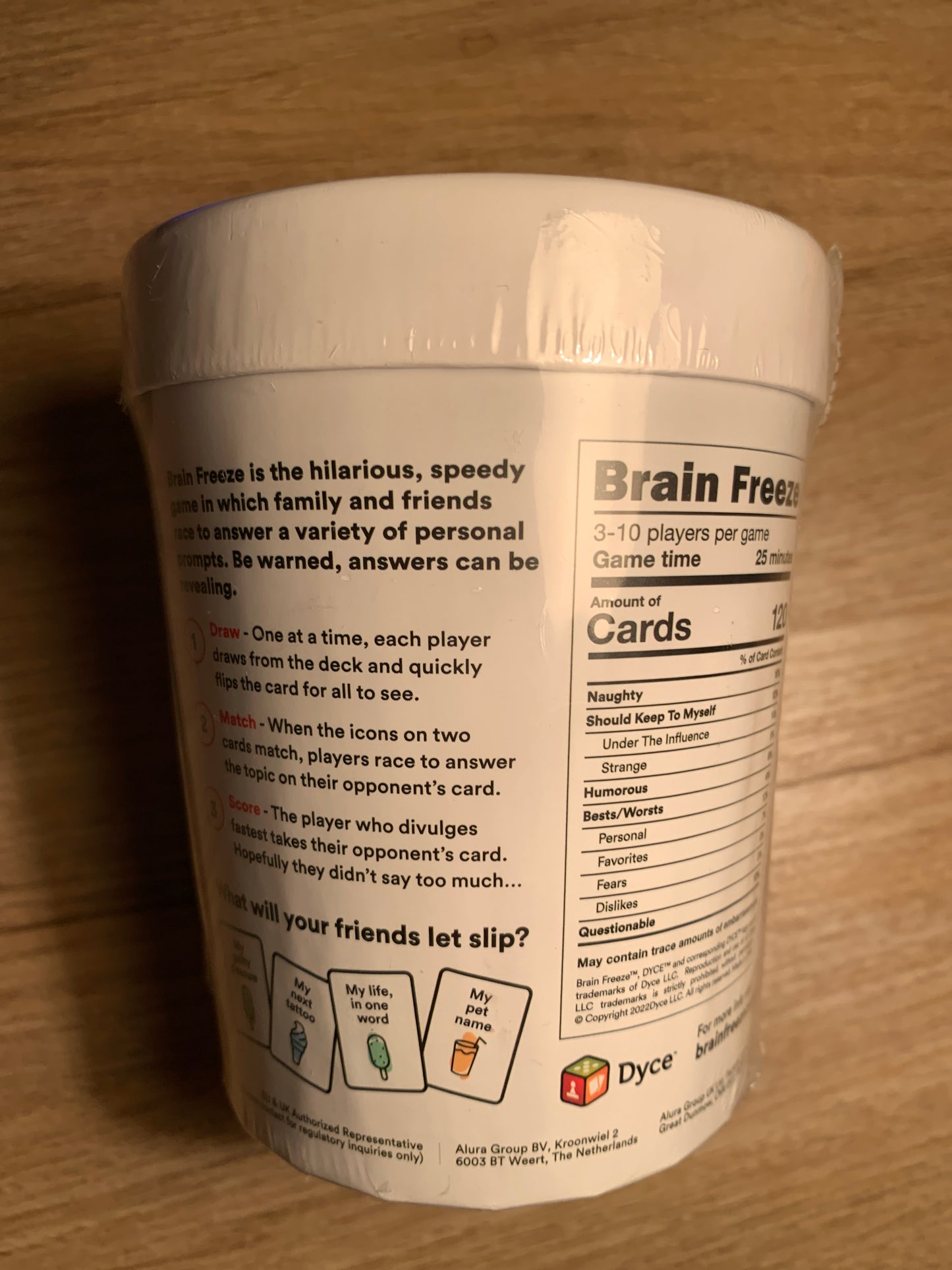 Brain Freeze After Dark Edition