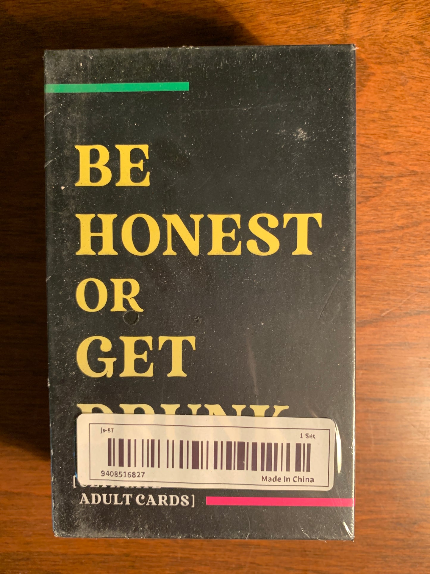 Be Honest or Get Drunk